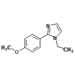 CAS#: 766458-84-8， 1-Ethyl-2-(4-methoxyphenyl)-1H-imidazole