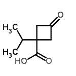 CAS#: 766513-48-8， 1-Isopropyl-3-oxocyclobutanecarboxylic acid