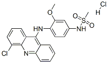 CAS#: 76708-67-3， N-[4-[(4-Chloroacridin-9-Yl)Amino]-3-Methoxyphenyl]Methanesulfonamide Hydrochloride