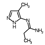 CAS#: 767259-77-8， (1E)-N'-(4-Methyl-1H-pyrazol-5-yl)propanimidamide