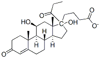 CAS#: 76738-96-0， (11beta,17alpha)-11,17-Dihydroxy-17-(1-Oxopropyl)Androst-4-En-3-One 17-Butyrate
