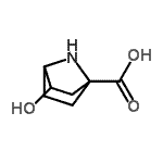 CAS 登录号：767616-64-8， 3-羟基-7-氮杂双环[2.2.1]庚烷-1-羧酸