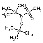 CAS 登录号：76802-31-8， N-(三甲基硅烷基)-N-[(三甲基硅烷基)氧基]甲烷磺酰胺