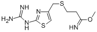 CAS#: 76823-94-4， 3-[[[2-[(Aminoiminomethyl)Amino]-4-Thiazolyl]Methyl]Thio]-Propanimidicacid Methyl Ester
