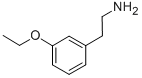 structure of CAS# 76935-76-7, 3-Ethoxyphenethylamine;3-ETHOXYPHENETHYLAMINE