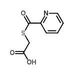CAS 登录号：769922-73-8， [(2-吡啶基羰基)硫基]乙酸