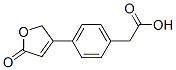 CAS 登录号：7706-57-2， 2-[4-(5-氧代-2H-呋喃-3-基)苯基]乙酸