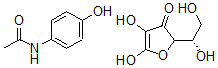 CAS#: 77097-85-9， L-Ascorbic acid mixt. with N-(4-hydroxyphenyl)acetamide