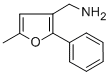 structure of CAS# 771572-29-3, 3-(Aminomethyl)-5-Methyl-2-Phenylfuran;3-(Aminomethyl)-5-Methyl-2-Phenylfuran 97%;(5-Methyl-2-Phenylfur-3-Yl)Methylamine;(5-Methyl-2-Phenyl-3-Furyl)Methylamine