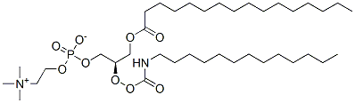 CAS#: 77165-61-8， [(2R)-3-Hexadecanoyloxy-2-(Tridecylcarbamoyloxy)Propyl] 2-Trimethylazaniumylethyl Phosphate