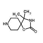 CAS#: 77211-49-5， 4,4-Dimethyl-1-oxa-3,8-diazaspiro[4.5]decan-2-one