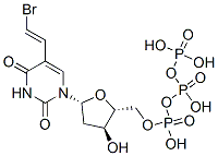 CAS#: 77222-61-8， [(2R,3S,5R)-5-[5-[(E)-2-Bromoethenyl]-2,4-Dioxopyrimidin-1-Yl]-3-Hydroxyoxolan-2-Yl]Methyl (Hydroxy-Phosphonooxyphosphoryl) Hydrogen Phosphate