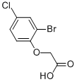 structure of CAS# 77228-66-1, 2-(2-Bromo-4-Chlorophenoxy)Acetate;2-(2-Bromo-4-Chloro-Phenoxy)Acetate;2-(2-Bromo-4-Chloro-Phenoxy)Ethanoate;Zinc00142868