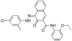 CAS#: 77321-49-4， (4Z)-4-[(4-Chloro-2-Methylphenyl)Hydrazinylidene]-N-(2-Ethoxyphenyl)-3-Oxonaphthalene-2-Carboxamide