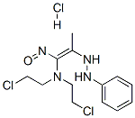 CAS 登录号：77337-91-8， (E)-N,N-二(2-氯乙基)-1-亚硝基-2-(2-苯基肼基)丙-1-烯-1-胺盐酸盐