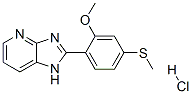 CAS#: 77414-25-6， 2-(2-Methoxy-4-Methylsulfanylphenyl)-1H-Imidazo[4,5-b]Pyridine Hydrochloride