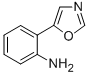 structure of CAS# 774238-36-7, 2-(1,3-Oxazol-5-Yl)Aniline;5-(2-Aminophenyl)-1,3-Oxazole;2-(1,3-OXAZOL-5-YL)ANILINE;2-(5-Oxazolyl)Aniline