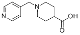 结构式 CAS# 774531-43-0, 1-(4-吡啶基甲基)哌啶-4-羧酸