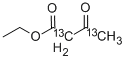 structure of CAS# 77504-74-6, Ethyl Acetoacetate (2,4-13C2)