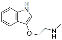 CAS#: 775516-65-9， 2-(1H-Indol-3-Yloxy)-N-Methyl-Ethanamine