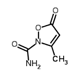 CAS#: 77643-86-8， 3-Methyl-5-oxo-1,2-oxazole-2(5H)-carboxamide
