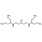 CAS#: 77656-58-7， 2-Hydroxy-3-[(2-propylpentanoyl)oxy]propyl 2-propylpentanoate