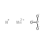 structure of CAS# 7783-16-6, Manganese(2+) hydrogen phosphite (1:1:1);MANGANESE(II) HYDROGEN PHOSPHITE