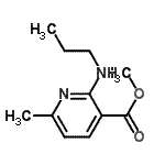 CAS 登录号：778526-67-3， 甲基6-甲基-2-(丙基氨基)烟酸酯