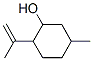 structure of CAS# 7786-67-6, 5-Methyl-2-prop-1-en-2-yl-cyclohexan-1-ol;2-Isopropenyl-5-Methyl-Cyclohexan-1-Ol;2-Isopropenyl-5-Methyl-1-Cyclohexanol;5-Methyl-2-Prop-1-En-2-Yl-Cyclohexan-1-Ol