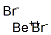 structure of CAS# 7787-46-4, Beryllium Dibromide;Beryllium Bromide;Bebr2