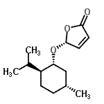 CAS#: 77934-87-3， (5R)-5-{[(1R,2S,5R)-2-Isopropyl-5-methylcyclohexyl]oxy}-2(5H)-furanone