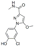 CAS#: 77935-71-8， 1-(3-Chloro-4-Hydroxyphenyl)-5-Methoxy-N-Methylpyrazole-3-Carboxamide
