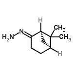 CAS#: 779352-61-3， (1E)-[(1R,5S)-6,6-Dimethylbicyclo[3.1.1]hept-2-ylidene]hydrazine
