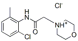 CAS#: 77966-65-5， N-(2-Chloro-6-Methylphenyl)-2-Morpholin-4-Ium-4-Ylacetamide Chloride