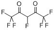 结构式 CAS# 77968-17-3, 1,1,1,3,5,5,5-七氟戊烷-2,4-二酮