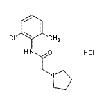 CAS#: 77984-95-3， N-(2-Chloro-6-methylphenyl)-2-(1-pyrrolidinyl)acetamide hydrochloride (1:1)
