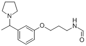 CAS#: 78043-80-8， N-[3-[3-(1-Pyrrolidin-1-Ylethyl)Phenoxy]Propyl]Formamide
