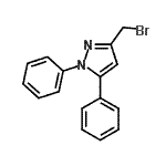 CAS#: 781663-74-9， 3-(Bromomethyl)-1,5-diphenyl-1H-pyrazole