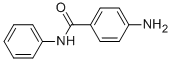 structure of CAS# 782-45-6, 4-Amino-N-Phenyl-Benzamide;4-Amino-N-Phenyl-Benzamide;Benzanilide, 4-Amino-;Nsc50646