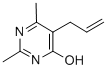 结构式 CAS# 78304-54-8, 2,6-二甲基-5-丙-2-烯基-1H-嘧啶-4-酮