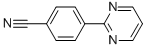 structure of CAS# 78322-96-0, 4-Pyrimidin-2-Ylbenzonitrile