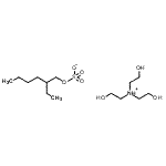 CAS#: 78568-66-8， 2-Hydroxy-N,N-bis(2-hydroxyethyl)ethanaminium 2-ethylhexyl sulfate