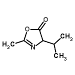 CAS#: 78654-98-5， 4-Isopropyl-2-methyl-1,3-oxazol-5(4H)-one