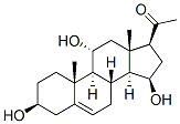 CAS#: 78806-45-8， 1-[(3S,8S,9S,10R,11R,13S,14S,15R,17S)-3,11,15-Trihydroxy-10,13-Dimethyl-2,3,4,7,8,9,11,12,14,15,16,17-Dodecahydro-1H-Cyclopenta[a]Phenanthren-17-Yl]Ethanone
