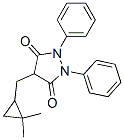 CAS#: 78945-52-5， 4-[(2,2-Dimethylcyclopropyl)Methyl]-1,2-Di(Phenyl)Pyrazolidine-3,5-Dione