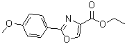 CAS#: 78979-61-0， Ethyl 2-(4-methoxyphenyl)-1,3-oxazole-4-carboxylate