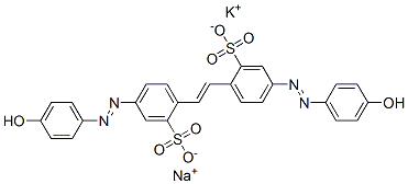 CAS#: 79069-96-8， Potassium Sodium 4,4'-Bis[(4-Hydroxyphenyl)Azo]Stilbene-2,2'-Disulphonate