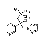 CAS#: 790691-19-9， 4,4-Dimethyl-2-(3-pyridinyl)-1-(1H-1,2,4-triazol-1-yl)-2-pentanol