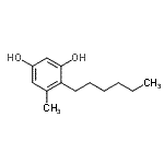 CAS#: 790699-44-4， 4-Hexyl-5-methyl-1,3-benzenediol