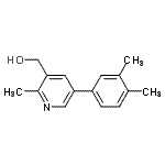 CAS#: 791056-33-2， [5-(3,4-Dimethylphenyl)-2-methyl-3-pyridinyl]methanol